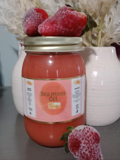 Sea Moss Strawberry Gel